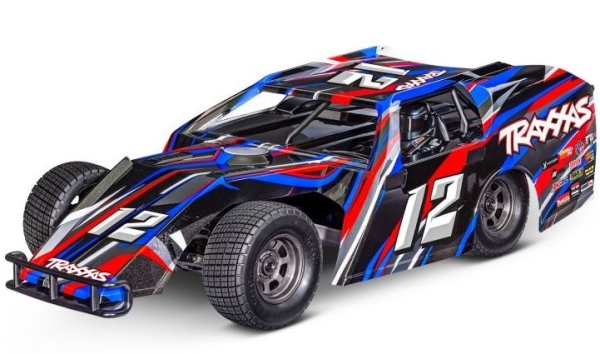 TRX104354-74-RED Slash Modified BL-2S rot 1/10 Dirt Oval Racer RTR